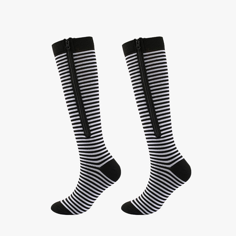 🏃‍♂️ EasyZip Compression Socks – Zipper Support Socks for Swollen Legs & Everyday Comfort 👣💙